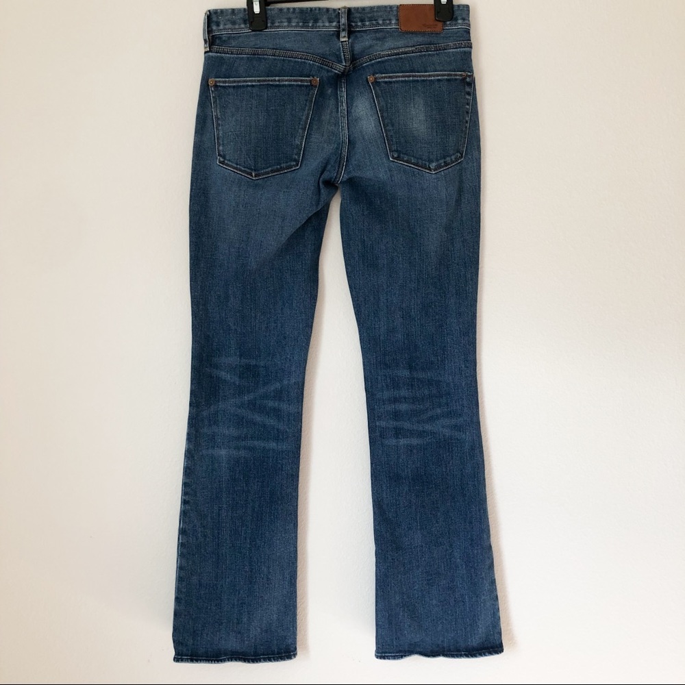 Madewell distress jeans bootlegger 28x32